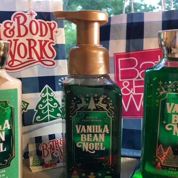 Bath Body Work Vanilla Bean Noel Gel Lotion H Soap - Picture 3 of 8